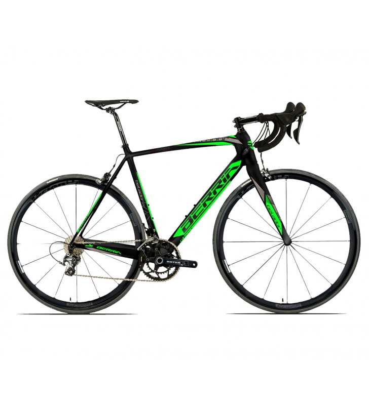 Bicicleta Berria BELADOR EQUIPE 8.1 Negro Verde 2017